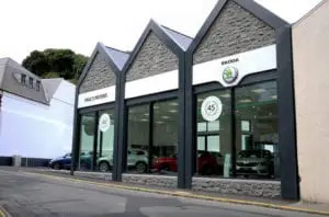 Paul’s Motors Škoda Showroom