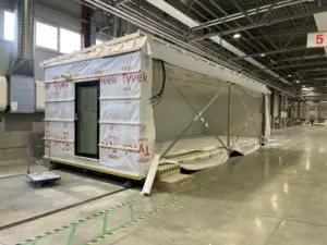 T & G visit Latvian modular building construction company